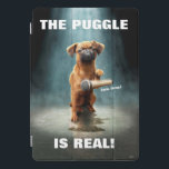 Puggle Mic Drop iPad Pro Cover<br><div class="desc">Boom! (mic drop) | Avanti,  the Global Humor Brand™ has been entertaining the world with its Feel Good Funny greeting cards for over 40 years. Our characters live life to the fullest and celebrate the humor in everyday life.</div>