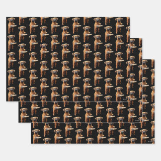 Puggle Mic Drop Wrapping Paper Sheet