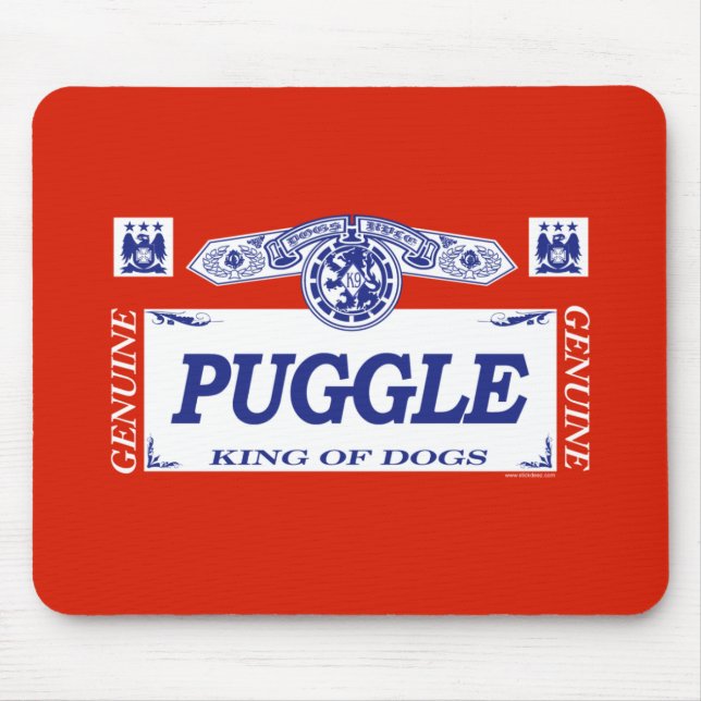 Puggle Mouse Pad (Front)