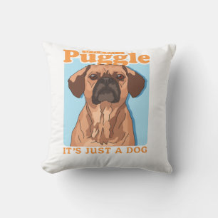 Puggles Dog Owner It's A Puggle Copy Cushion