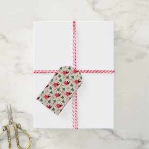 Puggy Christmas Gift Tag