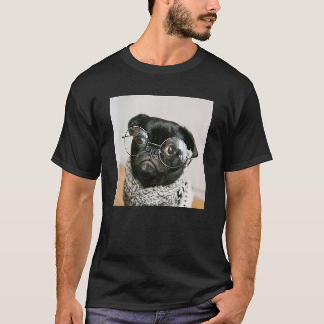 Puggy Pug T-Shirt (Front)