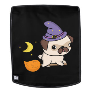 Puggy Witch Backpack #3 Face