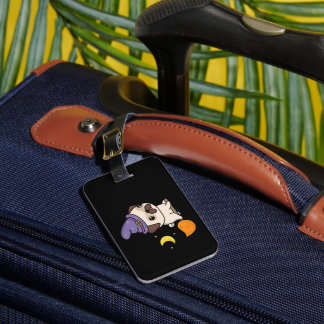 Puggy Witch Luggage Tag