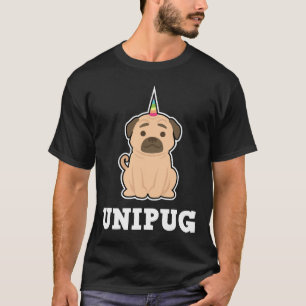 Pugicorn Dog Lovers Unipug Funny Pugs Unicorn Shir T-Shirt