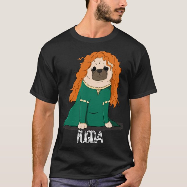 Pugida! Classic T-Shirt 433 (Front)