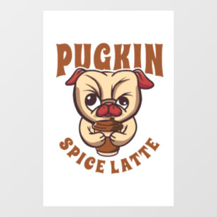 Pugkin Spice Latte Coffee Pumpkin Spice Pug Owner