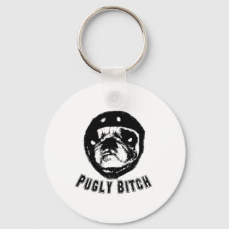pugly key ring