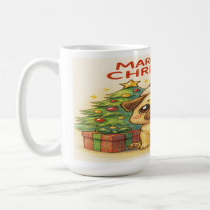 Pugmas: Cute Christmas Pug Mug