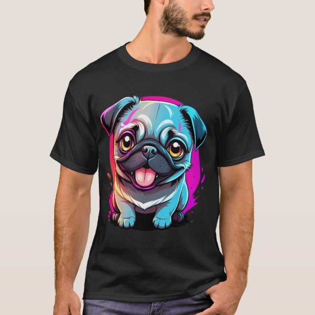 Pugnificent Dreamscape T-Shirt (Front)