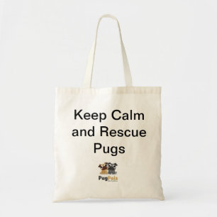 PugPals, Inc. Budget Tote Bag
