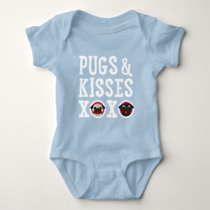 Pugs and Kisses XOXO Baby Bodysuit