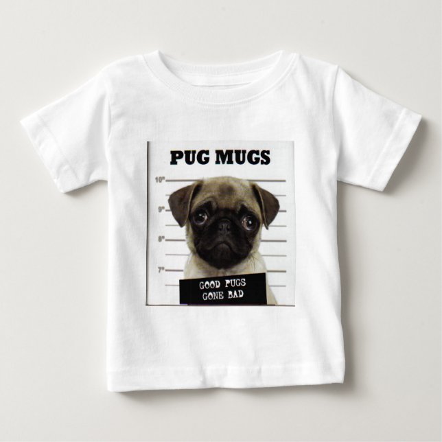 Pugs Baby T-Shirt (Front)