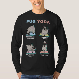 Pugs Doggie Yogist Spiritual Meditation Classic T- T-Shirt