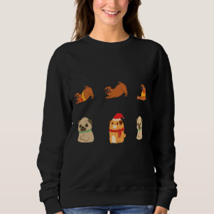 Pugs On The Run Sticker Pack Classic T-Shirt 117 Sweatshirt