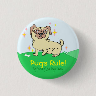 Pugs Rule! Buttons