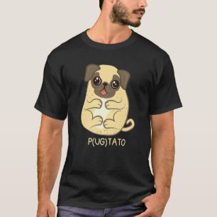 Pugtato  Cute Pug Potato  For Dog T-Shirt