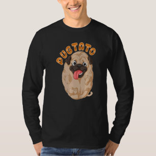 Pugtato Pug Potato Dog Costume Meme Men & women T-Shirt