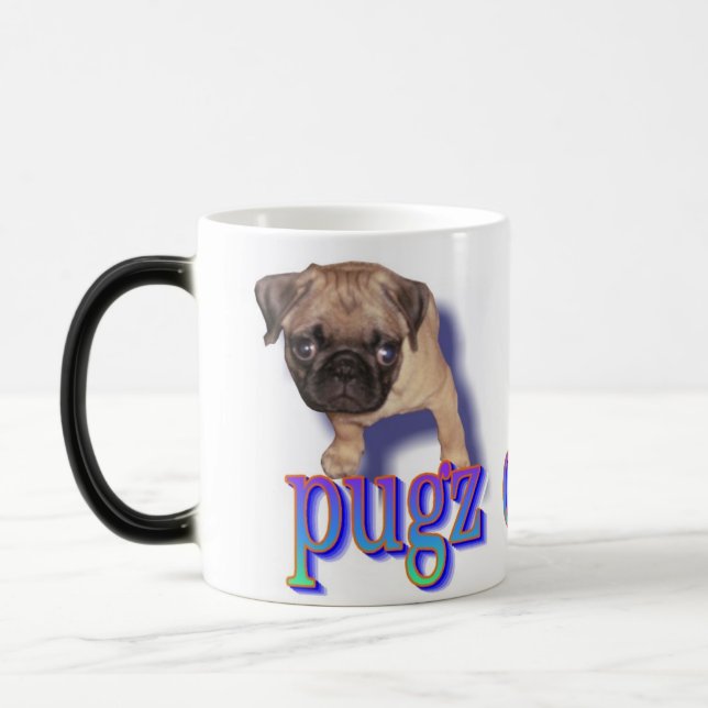 pugz on mugz magic mug (Left)
