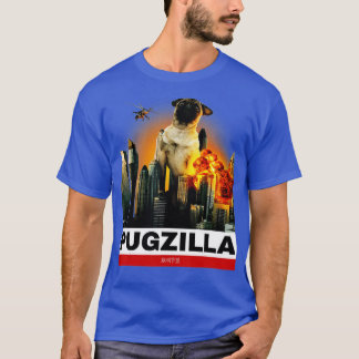 PUGZILLA - Funny Pug  for Dog lovers to Halloween  T-Shirt