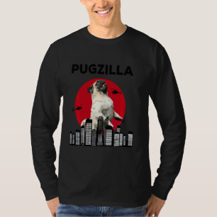 Pugzilla Pug Mum Pug Dad Pug  Pug  Animal T-Shirt