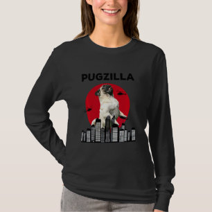 Pugzilla Pug Mum Pug Dad Pug  Pug  Animal T-Shirt