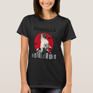 Pugzilla Pug Mum Pug Dad Pug Pug Animal T-Shirt