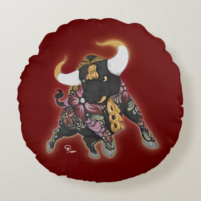 Pukah Torito Cojín Round Cushion (Front)