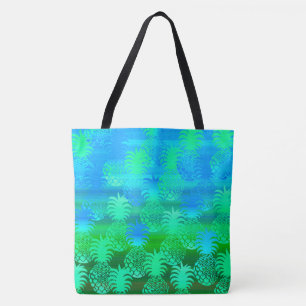 Pukana Hawaiian Pineapple Sunset Blend Beach Bag