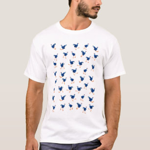 Pukeko bird pattern T-Shirt