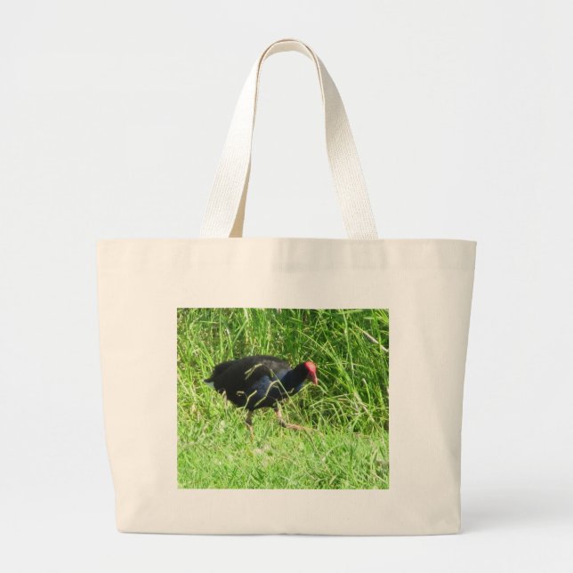 Pukeko Large Tote Bag (Front)