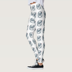 Pukeko NZ bird Leggings