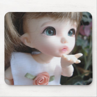 Pukifee Blowing a Kiss Mouse Pad