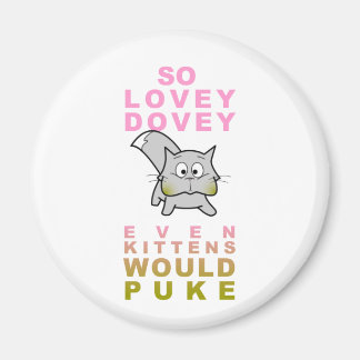 Puking Kitten Magnet
