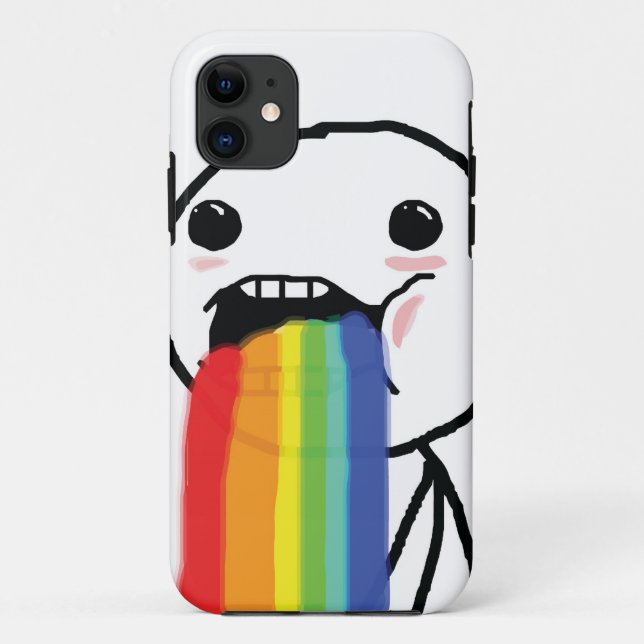 Puking Rainbows Case-Mate iPhone Case (Back)