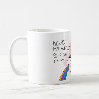 Puking Unicorn Coffee Mug