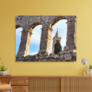 Pula Arena Croatia Canvas Print