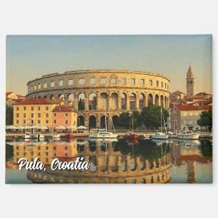 Pula Croatia Travel Magnet