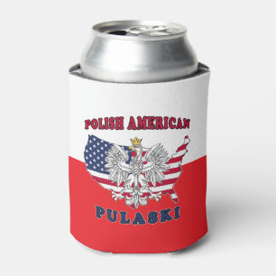 Pulaski Wisconsin Polish Can Cooler