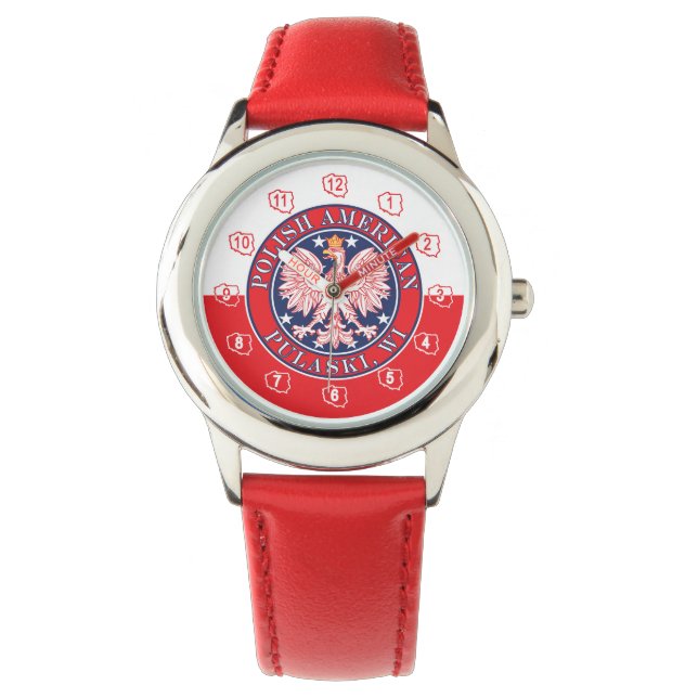Pulaski Wisconsin Polish Eagle Watch (Front)