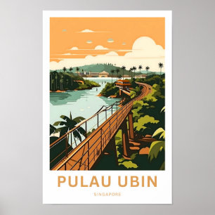 Pulau Ubin Singapore Travel Print