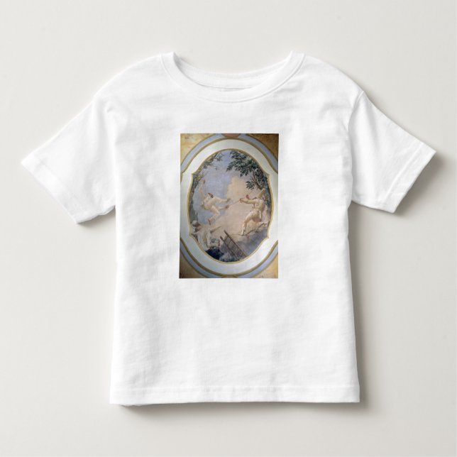 Pulcinella on a Swing, 1797 (fresco) Toddler T-Shirt (Front)