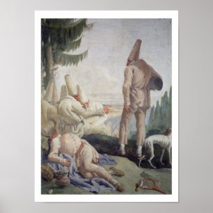Pulcinella on Holiday Poster