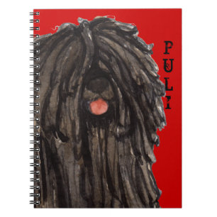Puli Colour Block Spiral Notebook