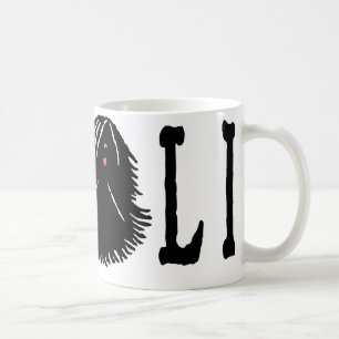 Puli Dog with Puli Text Coffee Mug