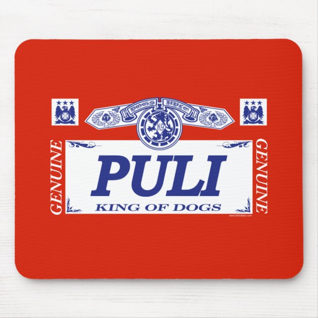 Puli Mouse Pad (Front)