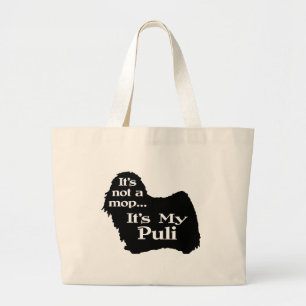 Puli Not A Mop Large Tote Bag