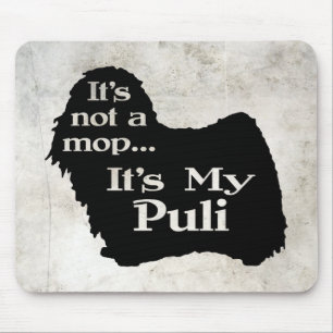 Puli Not A Mop Mouse Pad