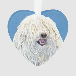 Puli Painting - Cute Original Dog Art Ornament