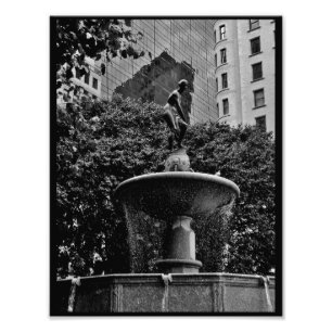 Pulitzer Fountain Photo Print